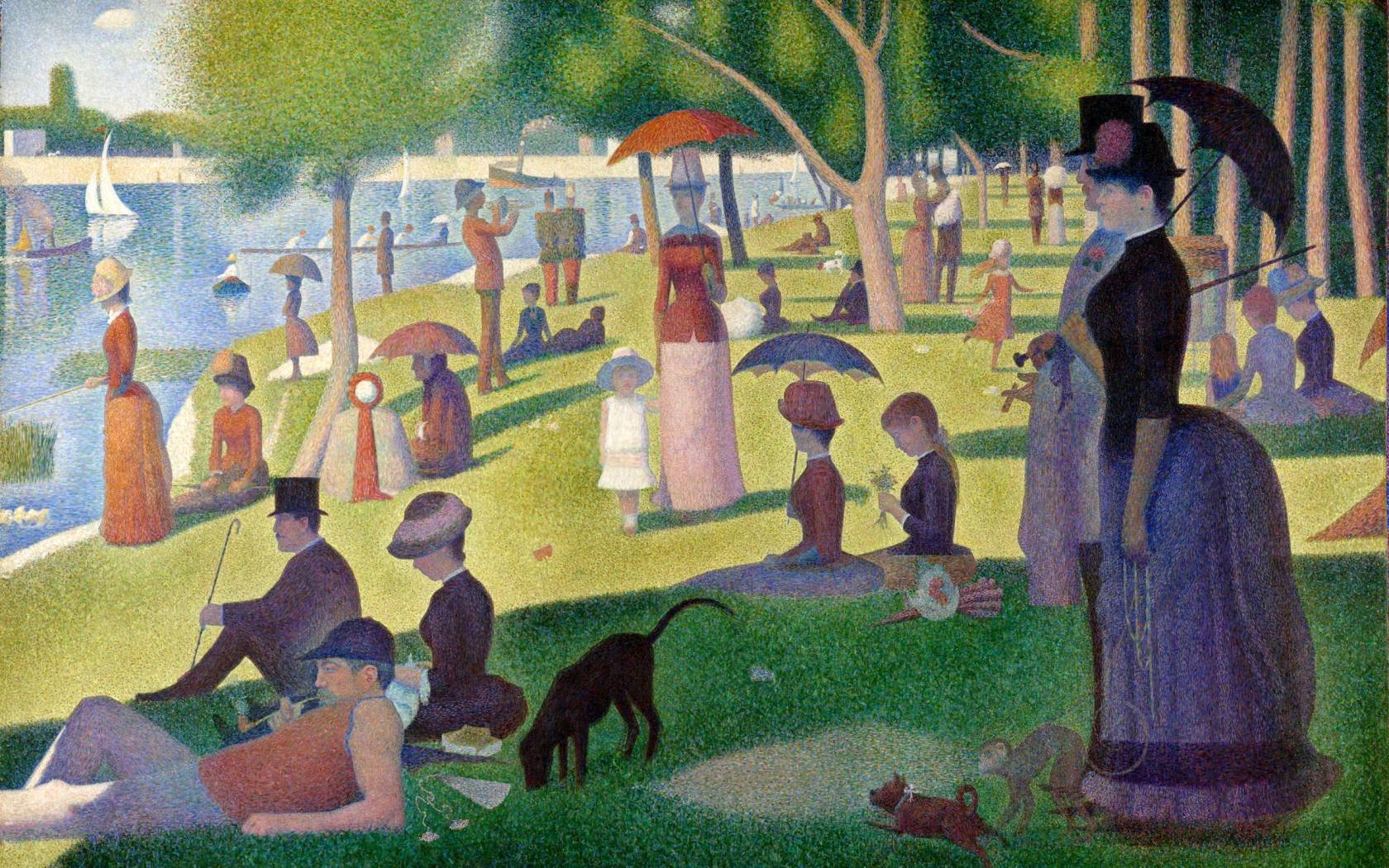 A Sunday Afternoon on the Island of La Grande Jatte by Georges Seurat.