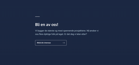 Bli en av oss: På Skanskas kampanjeside laget vi et forenklet kontaktskjema. I løpet av kampanjeperioden var det 361 særs ettertraktede kandidater som oppga sin kontaktinformasjon til rekrutterere i Skanska.