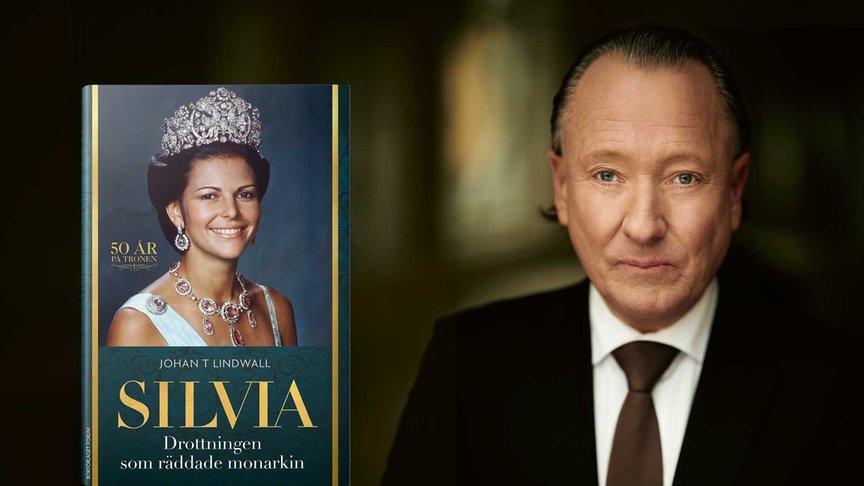 Silvia firar femtio år som drottning och Johan T Lindwall skildrar hennes fem decennier i ny bok