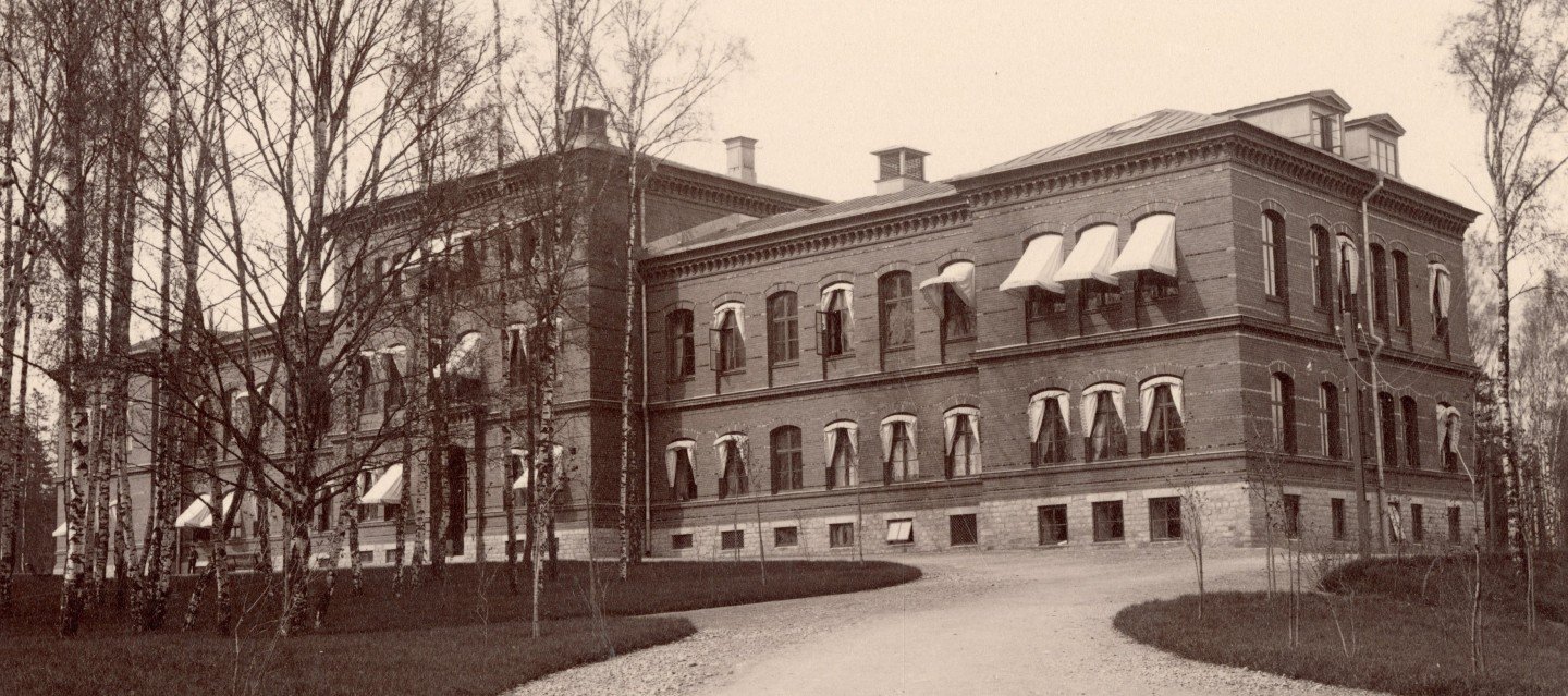 Sophiahemmet, exteriör, 1895.