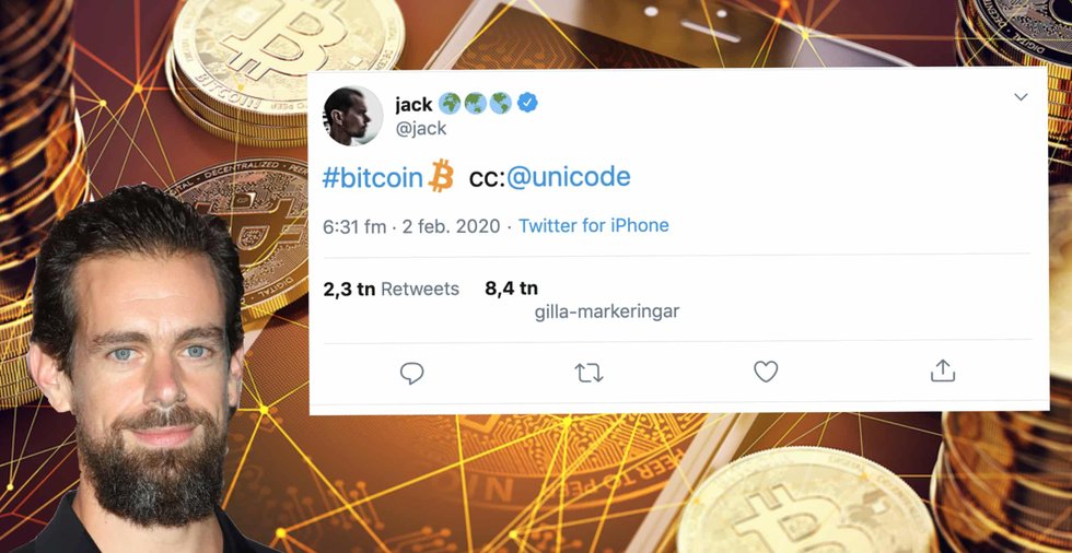 Twitter har nu en bitcoin-emoji – vd:n lobbar för att andra plattformar ska följa efter