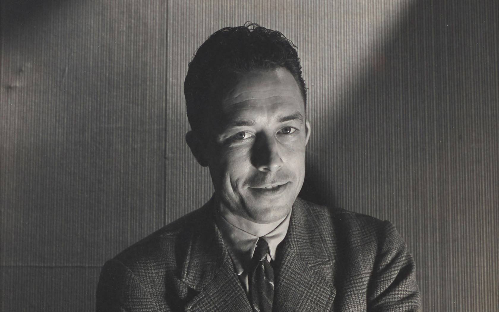 Cecil Beaton's portrait of Albert Camus.