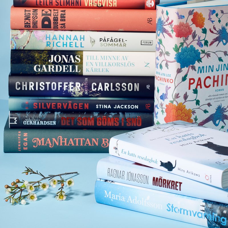Böckerna som är nominerade till Årets bok 2019