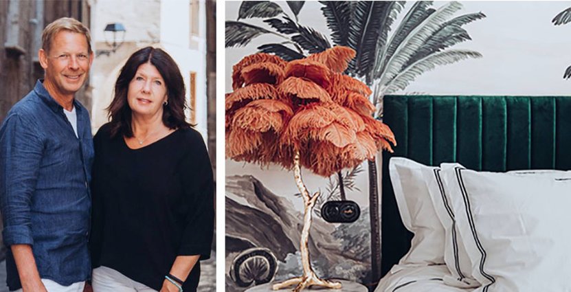 Maria och Johan Eklunds nya hotell och restaurang på<br />
 Mallorca öppnar den 12 september. Foto: Pressbild
