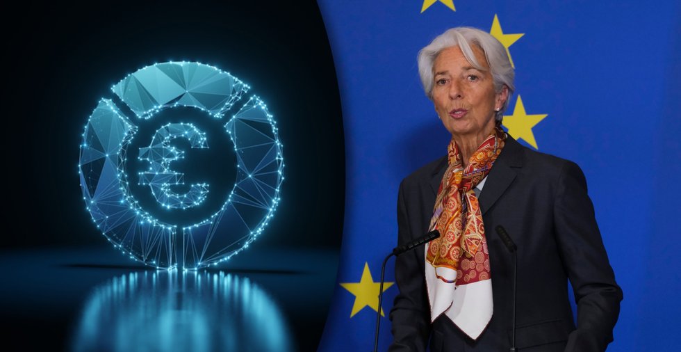 Europeiska centralbanken: En digital euro kommer inte att ersätta kontanter