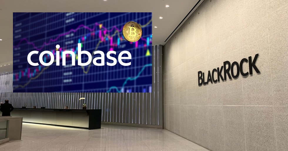 Coinbase inleder samarbete med fondjätten Blackrock.
