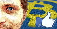 Robert driver Sveriges största bitcoingrupp på Facebook: 