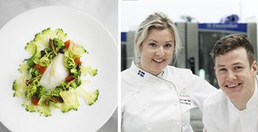 Framtidens mat. Tomas Sjögren, Årets Kock 2015, och Sara Hultberg, Årets Konditor 2014 har varit delaktiga i Kockrapporten. 