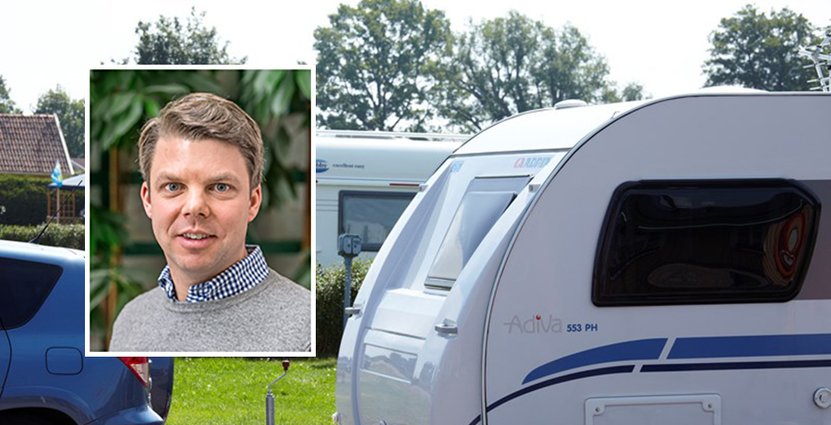 First Camps vd Johan Söör spår en snabb digital utveckling för campingbranschen. 