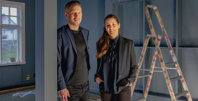 Patrik Björkander och Sofia Munkhammar, vd 