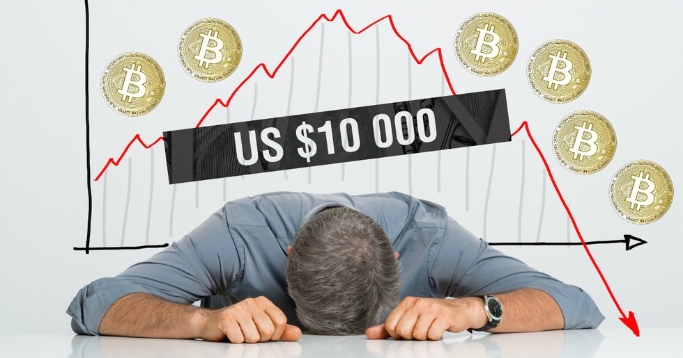 Bitcoin kämpar kring 10 000-dollarstrecket – analytiker varnar för en prisdump likt den 2018.