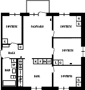 PlanlösningÄlvans Väg 111