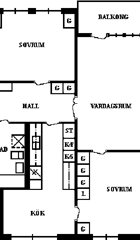 PlanlösningGeografigränd 14 D