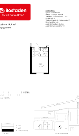 PlanlösningPedagoggränd 9 B