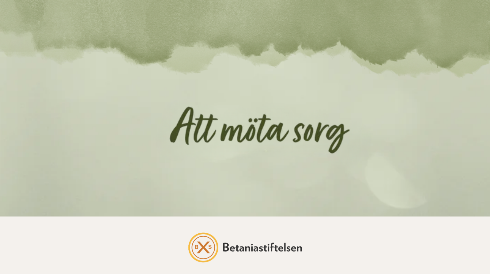 Att möta sorg