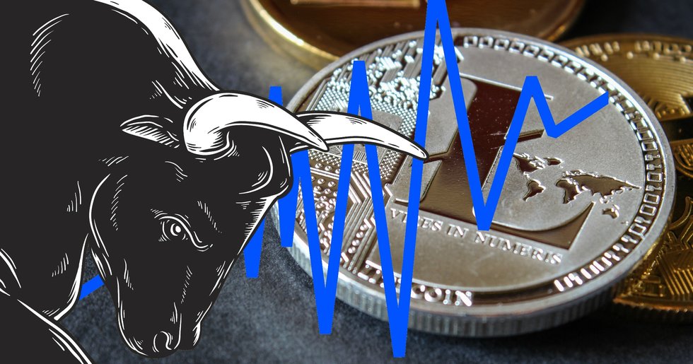 Litecoin och eos ökar mest på stillastående marknader.