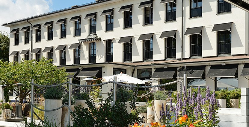 Framåt för spahotellet. Ny restaurang ska öppna i år. 