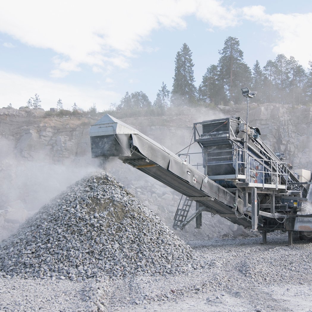 Krossning av ballast