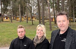 Deras affärsidé: Camping med hotellstandard