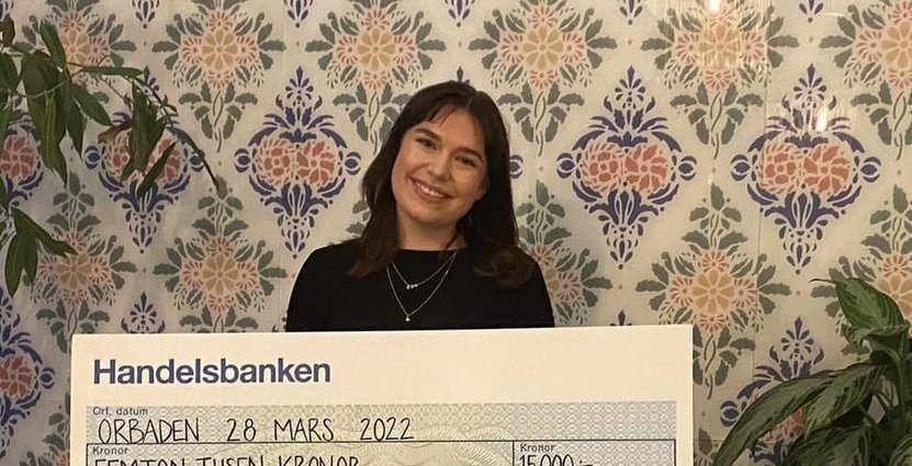 My Bergstöm, delägare i Köket på Pensionatet i Piteå och Årets Norrsken 2022. Foto: Visita Norrland