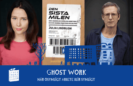Fackboksfestivalen: Ghost work – när osynligt arbete blir synligt