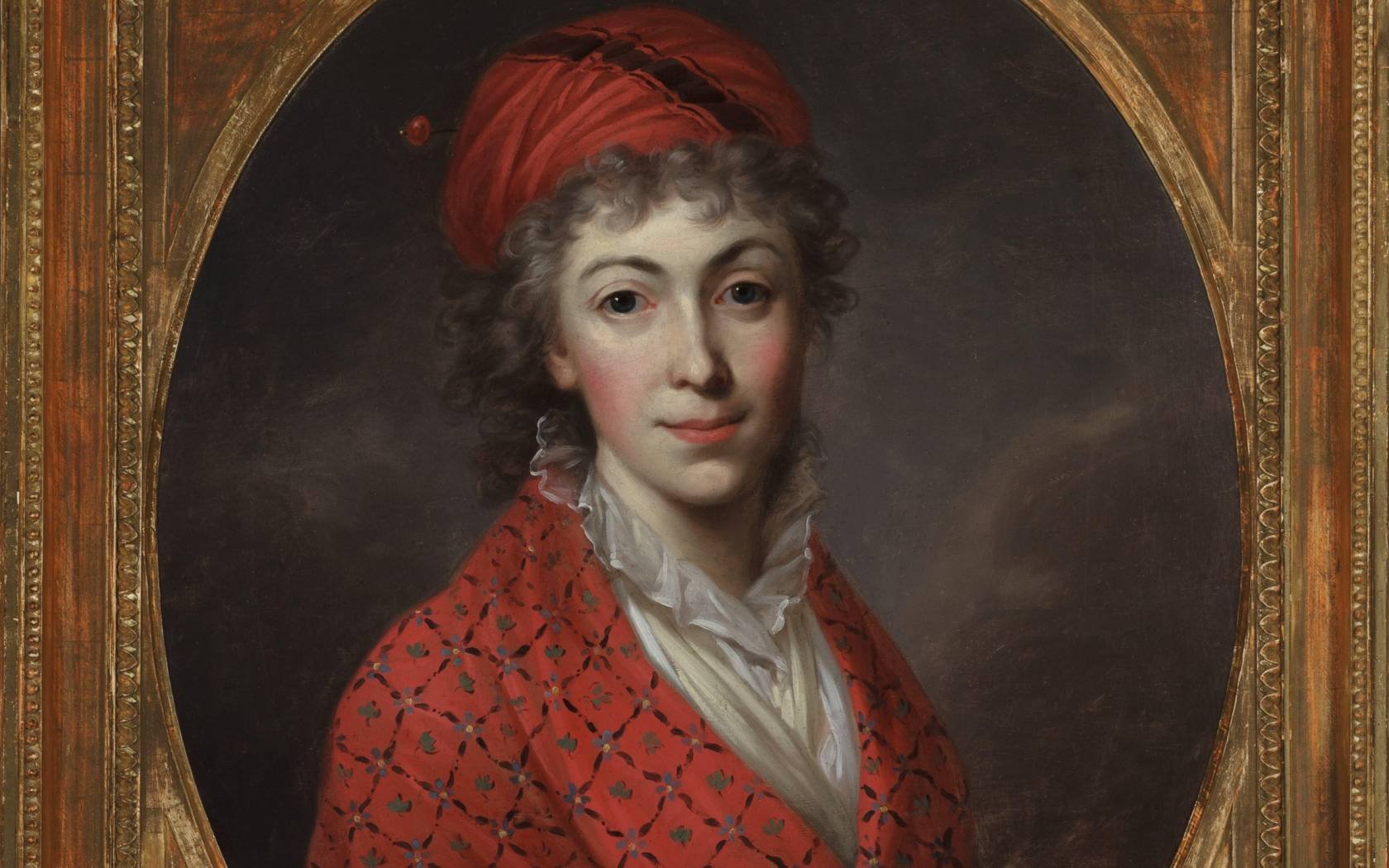 A portrait of Izabela Czartoryska by Kazimierz Wojniakowski, 1796.