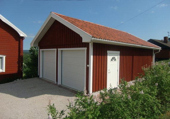Classic style simple solution garage and access