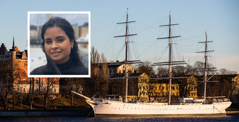 Bahar Deogun, är platschef på ett av världens mest välkända vandrarhem, STF af Chapman på Skeppsholmen i Stockholm. 