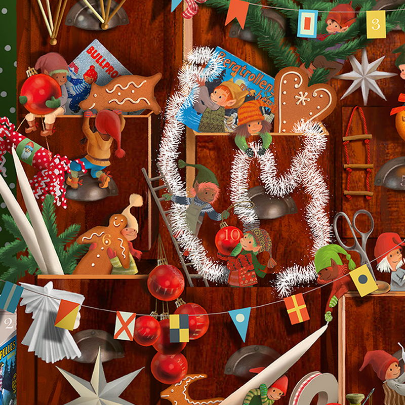 2023 års adventsböcker - 24 kapitel fram till jul.