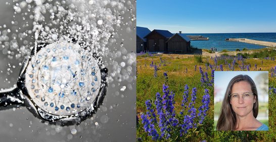 Kortare duschar på Gotland i sommar