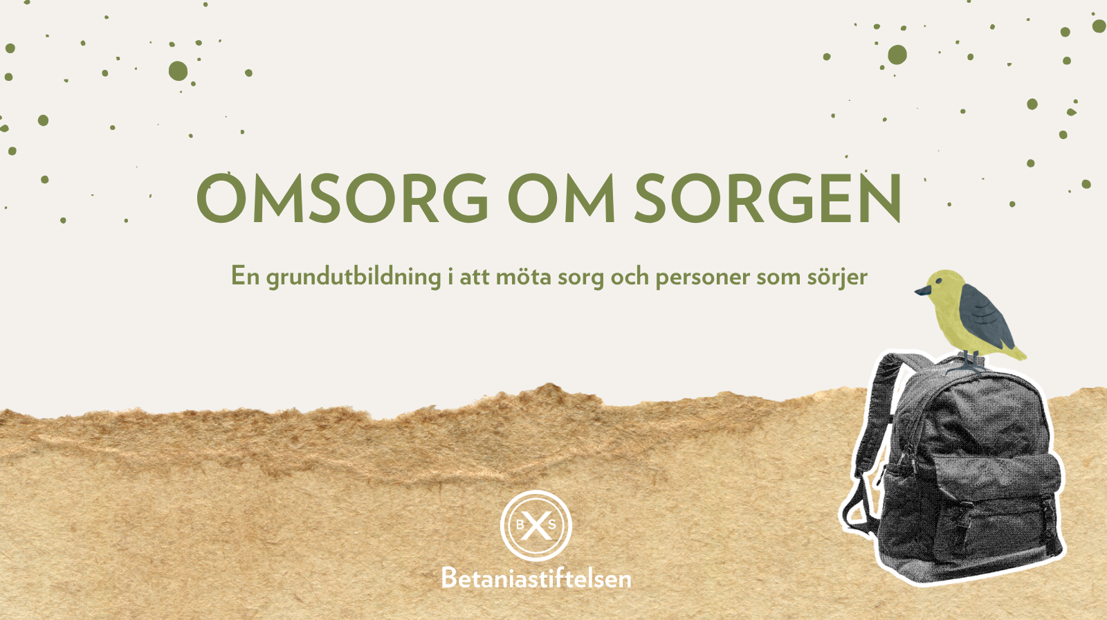 Ny digital utbildning om sorg och att möta sörjande