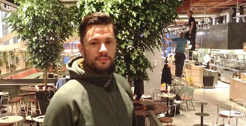 Danyel Couet på den nya restaurangen Mother som slår upp portarna om ett par dagar.  
