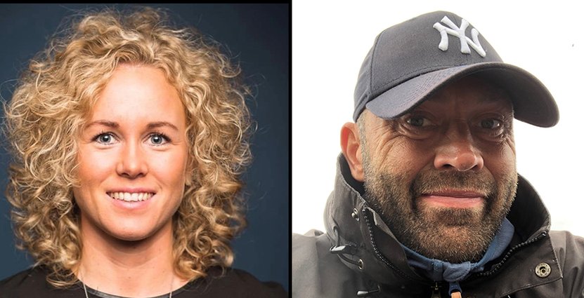 Malin Lindqvist, Destinationsutvecklare och Johan Tunhult, projektledare, föreningen Gästriklands Besöksnäring. Foto: Albin Bogren/Privat