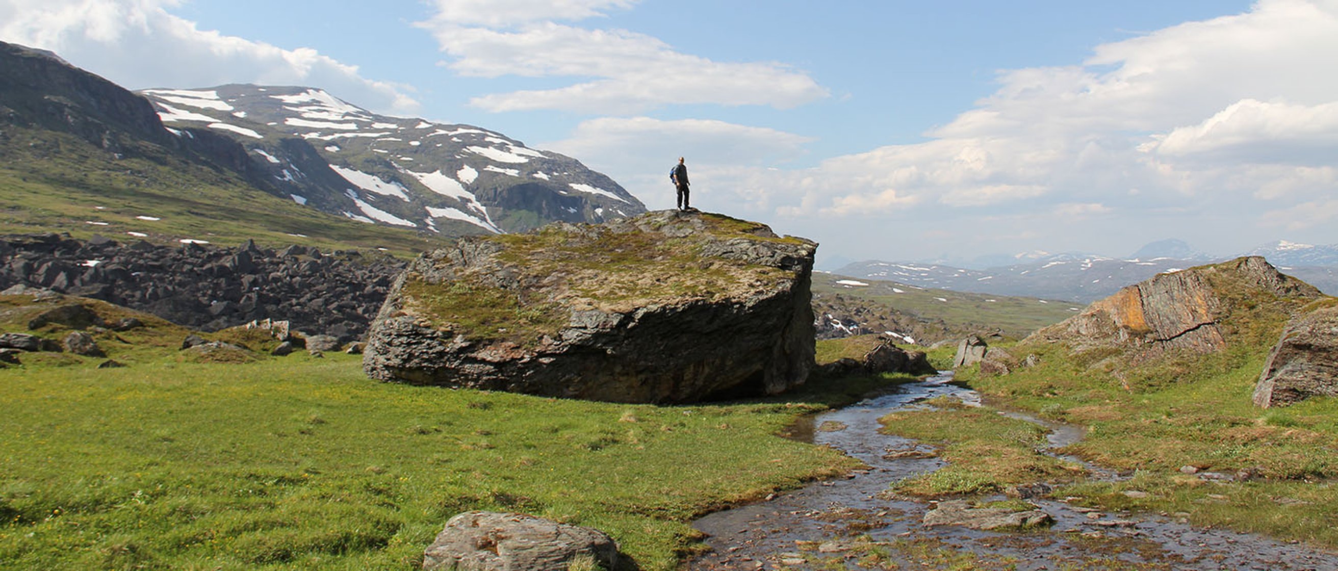 Genom Kärkevagge till Trollsjön