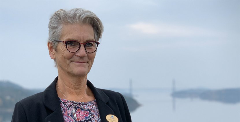 Tillsammans med Vuxenutbildningen Uddevalla har Majsan Ågren<br />
 startat en servis- och bemötandeutbildning för nyanlända. Foto: Privat