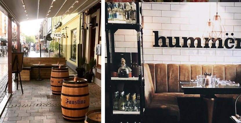 Hummer Grill & Bar i Halmstad har tappat cirka<br />
 tio procent av sin omsättning under året. Foto: Hummer Grill & Bar
