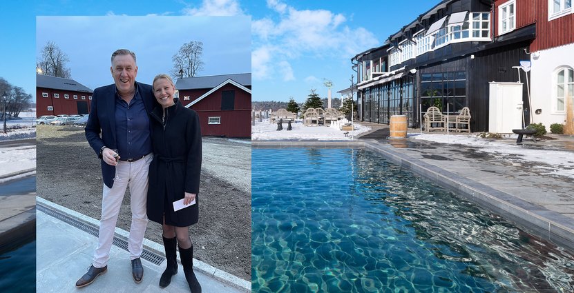 Torbjörn Blomqvist och Maria Norberg från Stockholm Meeting Selection. 