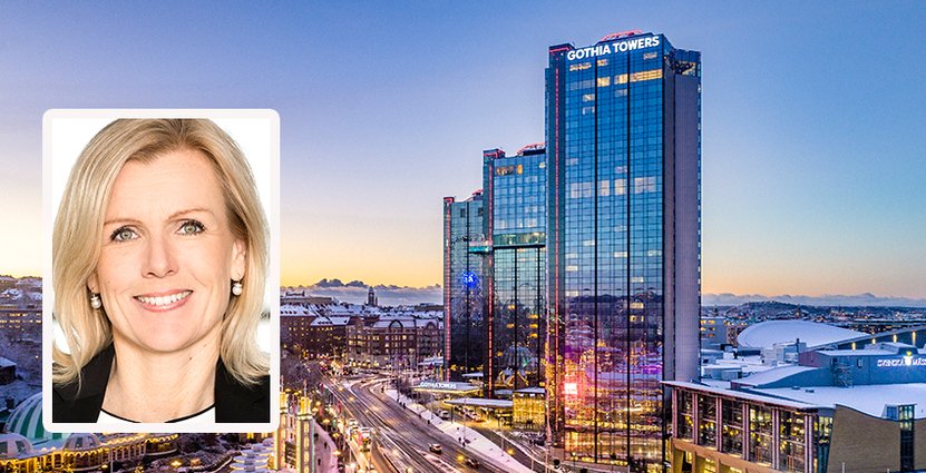 Utöver firandet av Svenska Mässans hundrade år<br />
 räknar vd Carin Kindbom med ett rekordår försäljningsmässigt. Foto: Svenska Mässan