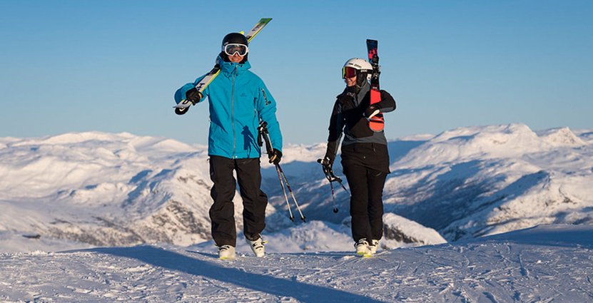 Skistars bokningsläge inför vintersäsongen ökar med tio procent jämfört med i fjol. Foto: Skistar
