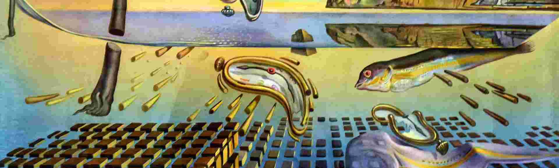 Salvador Dali's The Disintegration of the Persistence of Memory.