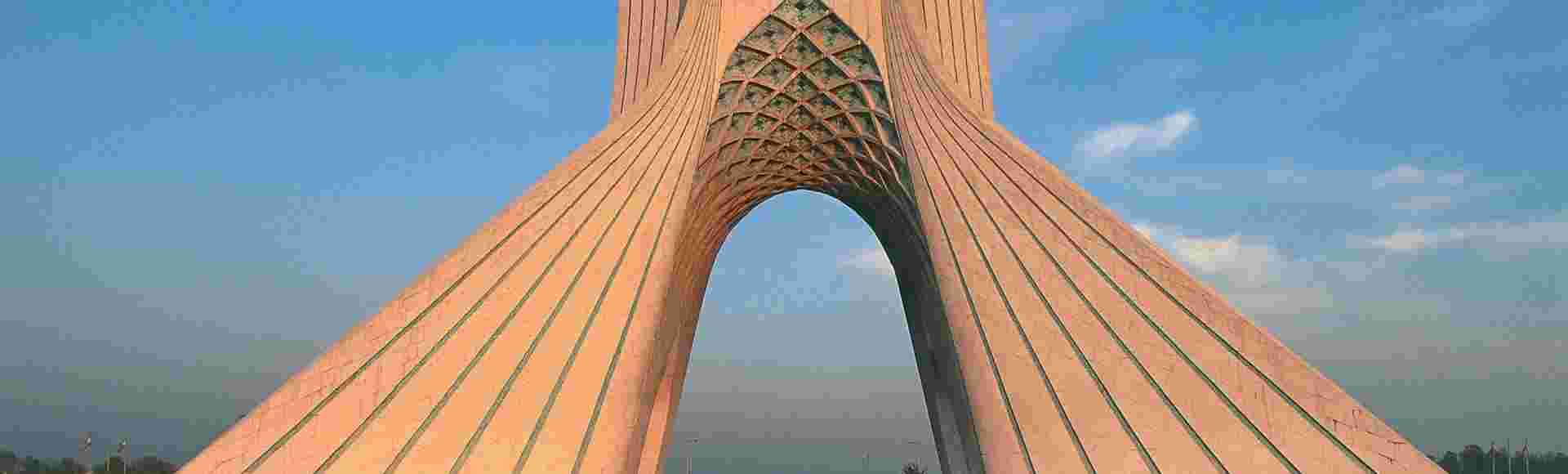 Azadi Tower in Tehran, Iran. Credit: Universal Images Group North America LLC / DeAgostini.