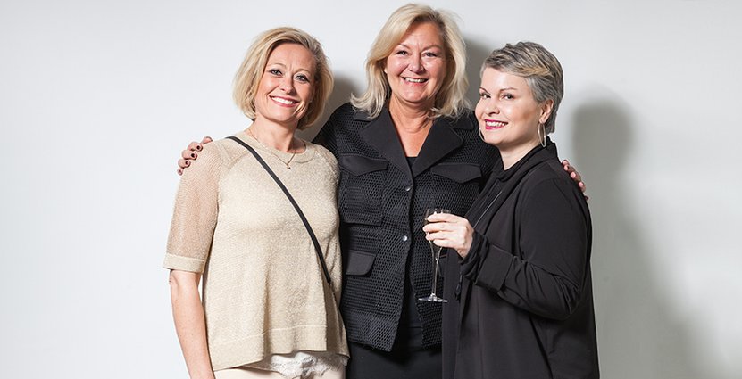 Nina Ulvinen, Malmö Arena Hotel, Yvonne Björud Sörensen, Stureplansgruppen Hotels & Resorts och Ingmari Pagenkemper, Södra Teatern. 