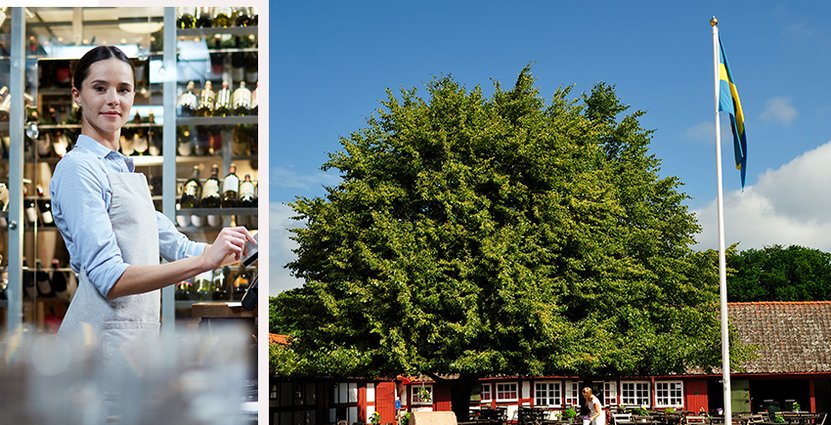 Sedan 2016 har antalet sommarjobb ökat inom hotell och restaurangbranschen. Foto: Colourbox