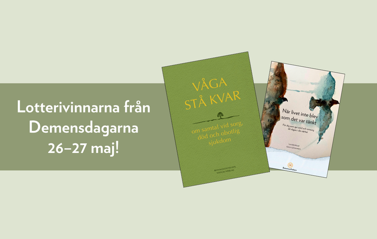 Vinnarna från Demensdagarna 26–27 maj!