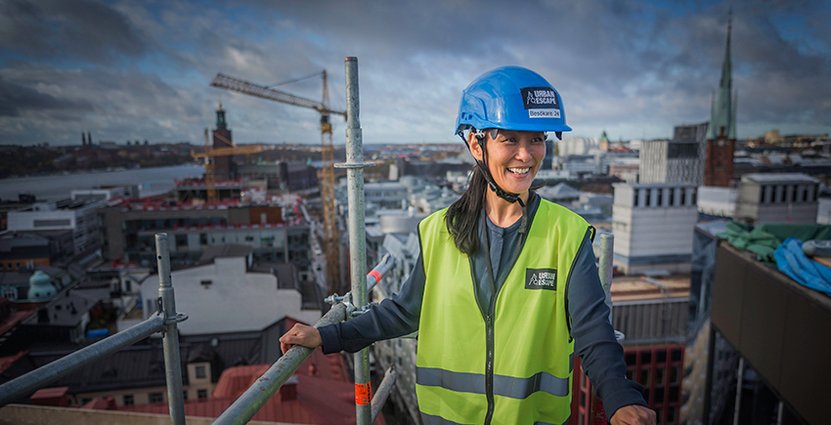 Ny på jobbet. Vd Maria Edblad Rogell har nu uppgiften att rekrytera in ännu fler kollegor till Nordic Choice nya Tak. 