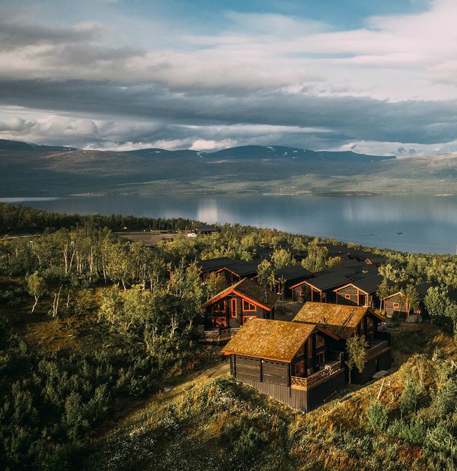 Solhyllan i Björkliden exterior