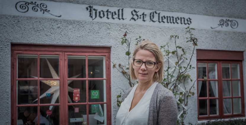 Hotell med hållbarhetsprofil. För Ägaren Menette von Schulman har skrotat alla kemikalier. Foto: Besöksliv
