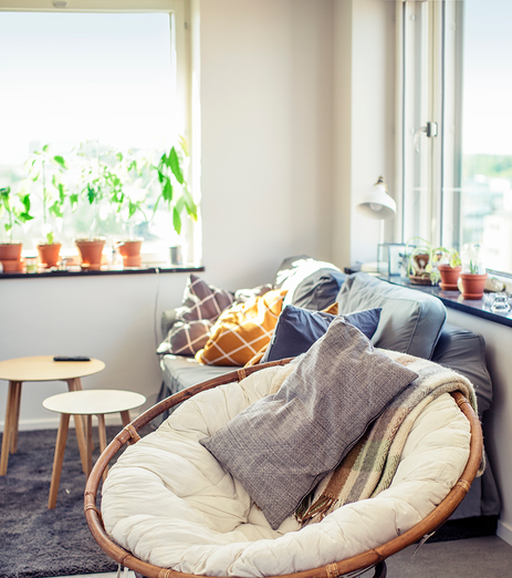 Rymligt och ljus boende