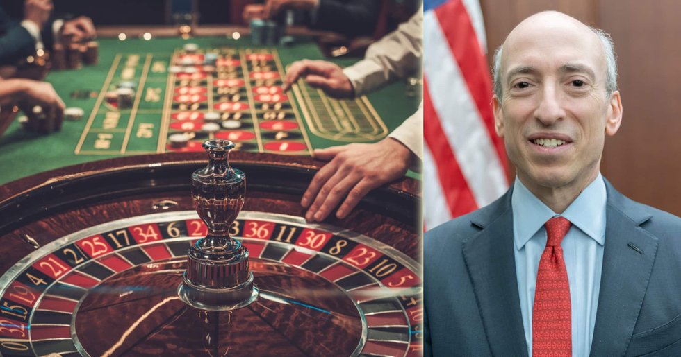 SEC:s ordförande: Stablecoins är som marker på ett casino