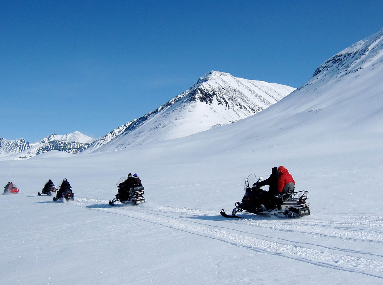 Skotertur kring Kebnekaise Enoks